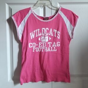 Mudd Shirt XL Pink White Wildcats Football Jersey Top VTG Y2K **CLEARANCE**